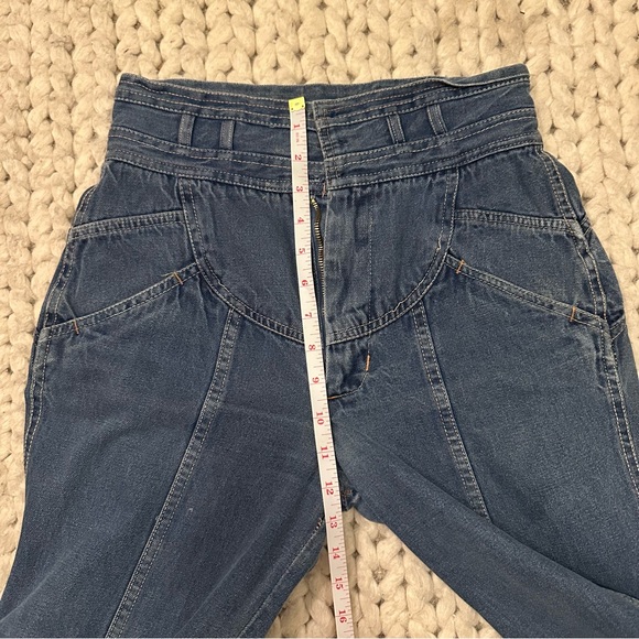 Rare Vintage 70’s N’EST-CE PAS? Jeans Hi-Rise Bell Bottoms Denim size 11/12 - Picture 16 of 16